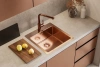 Смеситель для кухни Alveus Zeos 1136502 медь фото в интернет-магазине «Wasser-Haus.ru»