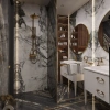 Душевая стойка Boheme Stick 128-GG gold diamond gold фото в интернет-магазине «Wasser-Haus.ru»