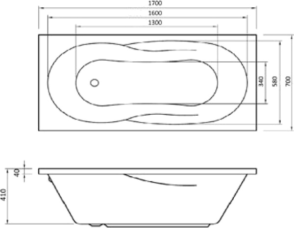 Акриловая ванна AM.PM Tender W45A-170-070W-A1 170x70 фото в интернет-магазине «Wasser-Haus.ru»
