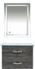 Мебель для ванной Misty Норд 75 подвесная, белая, сосна пасаден фото в интернет-магазине «Wasser-Haus.ru»