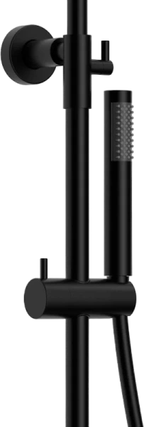 Душевая стойка Raiber Graceful RPB-007 с термостатом, черная фото в интернет-магазине «Wasser-Haus.ru»