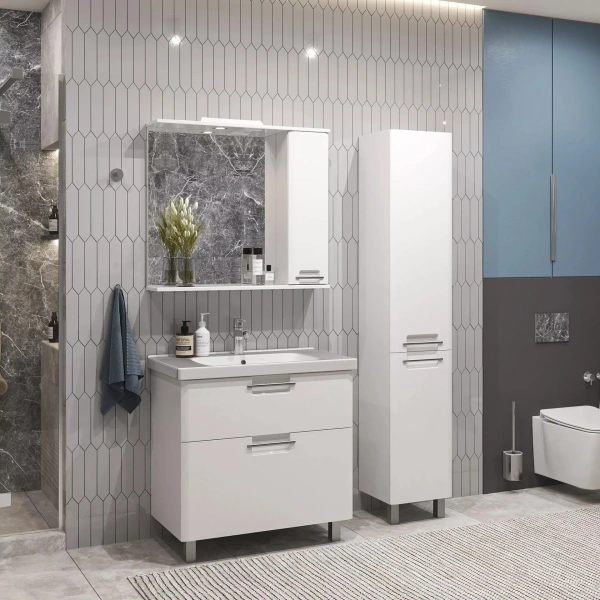 Зеркало SanStar Уника 80 фото в интернет-магазине «Wasser-Haus.ru»