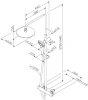 Душевая стойка AM.PM Gem F0790420 фото в интернет-магазине «Wasser-Haus.ru»