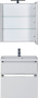 Мебель для ванной Aquanet Латина 70 2 ящика белая фото в интернет-магазине «Wasser-Haus.ru»