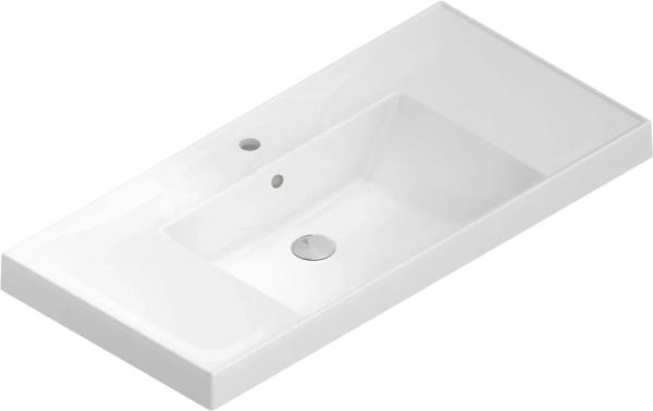 Мебель для ванной Kerama Marazzi Cubo 100 подвесная, мальва матовая фото в интернет-магазине «Wasser-Haus.ru»