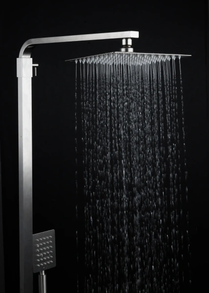 Душевая стойка Frap F2421 сатин фото в интернет-магазине «Wasser-Haus.ru»