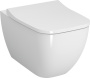 Комплект Унитаз подвесной Vitra Shift 7742B003-0075 с крышкой 191-003-009 + система инсталляции 800-2010 кнопка смыва хром фото в интернет-магазине «Wasser-Haus.ru»