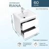 Мебель для ванной SanStar Riana 60 подвесная фото в интернет-магазине «Wasser-Haus.ru»
