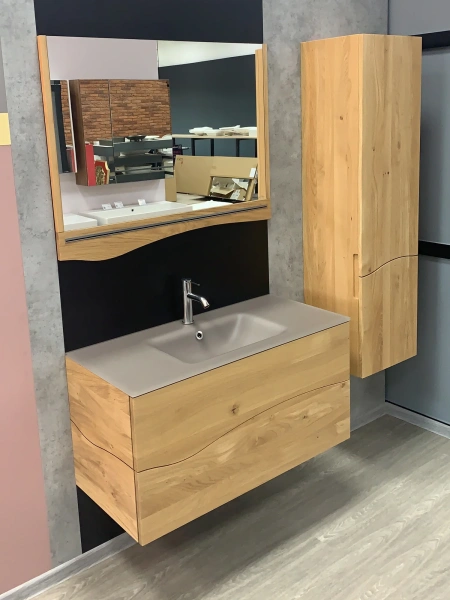 Зеркало Jacob Delafon Sherwood EB1837RU-P6 100 натуральный дуб фото в интернет-магазине «Wasser-Haus.ru»