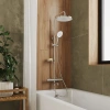 Душевая стойка Milardo Ideal Spa ILSSBTHM06, хром глянцевый фото в интернет-магазине «Wasser-Haus.ru»