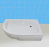 Поддон для душа Wemor 100/80/24 R фото в интернет-магазине «Wasser-Haus.ru»