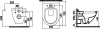 Комплект  Унитаз подвесной Bien Harmony безободковый, с биде + Система инсталляции для унитазов Grohe Rapid SL 38775001 4 в 1 с кнопкой смыва фото в интернет-магазине «Wasser-Haus.ru»