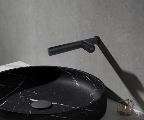 Смеситель для раковины Bronze de Luxe Avantgarde 2021H С ВНУТРЕННЕЙ ЧАСТЬЮ, черный фото в интернет-магазине «Wasser-Haus.ru»