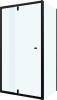 Душевой уголок RGW Passage PA-02B+100 см (67x80)х100x185 профиль черный, стекло прозрачное фото в интернет-магазине «Wasser-Haus.ru»