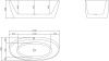 Акриловая ванна BelBagno BB404-1700-800 170x80 фото в интернет-магазине «Wasser-Haus.ru»