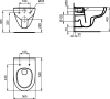 Комплект Унитаз подвесной Ideal Standard I.life A T471601 + Инсталляция Ideal Standard ProSys 120P R027767 + Кнопка смыва Ideal Standard ProSys Oleas R0119AA хром фото в интернет-магазине «Wasser-Haus.ru»