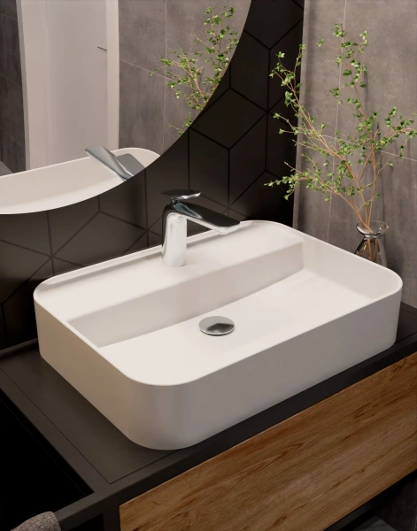 Смеситель для раковины хром, AQUAme Como AQM6510CR фото в интернет-магазине «Wasser-Haus.ru»