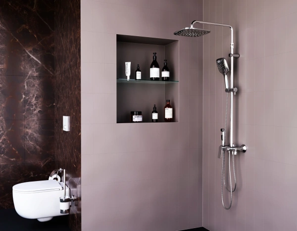 Душевая стойка Damixa Apollo DX220920000 хром фото в интернет-магазине «Wasser-Haus.ru»