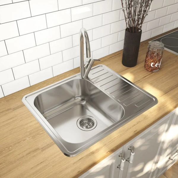 Мойка кухонная IDDIS Strit STR58SDi77 фото в интернет-магазине «Wasser-Haus.ru»