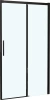 Душевой уголок RGW Leipzig LE-12B+90 см (127-131)x90x195 профиль черный матовый, стекло прозрачное фото в интернет-магазине «Wasser-Haus.ru»