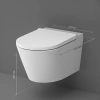 Унитаз подвесной AM.PM Inspire CCC501700SC безободковый с биде фото в интернет-магазине «Wasser-Haus.ru»