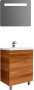 Мебель для ванной Am.Pm Gem 60 орех, с 2 ящиками фото в интернет-магазине «Wasser-Haus.ru»