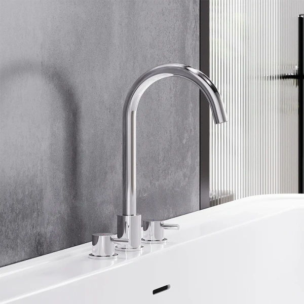 Смеситель для раковины Damixa Scandinavian Pure 360200000 хром фото в интернет-магазине «Wasser-Haus.ru»