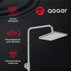 Душевая стойка Agger Brilliant Brilliant A0394400 хром фото в интернет-магазине «Wasser-Haus.ru»