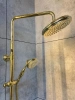 Душевая стойка AltroBagno Beatrice 030408 Or, золото фото в интернет-магазине «Wasser-Haus.ru»