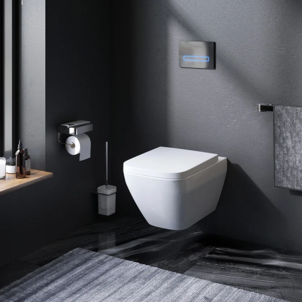Унитаз подвесной AM.PM Spirit V2.0 FlashClean с микролифтом, белый фото в интернет-магазине «Wasser-Haus.ru»