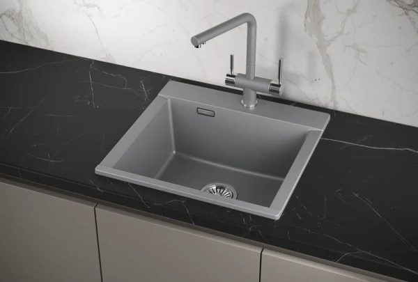Мойка кухонная Granula Estetica ES-5201 алюминиум фото в интернет-магазине «Wasser-Haus.ru»