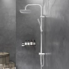 Душевая стойка Damixa Origin Evo DX978200200 белая фото в интернет-магазине «Wasser-Haus.ru»