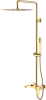 Душевая стойка Boheme Qubic 478-G shinny gold фото в интернет-магазине «Wasser-Haus.ru»
