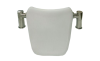 Подголовник Royal Bath  SY-2 В белый на металлических ножках (для TUDOR, FANKE, NORWAY) фото в интернет-магазине «Wasser-Haus.ru»