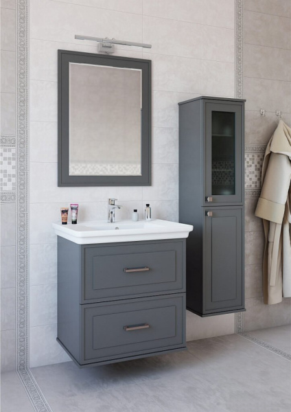 Мебель для ванной Sanflor Модена 75 подвесная фото в интернет-магазине «Wasser-Haus.ru»