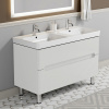 Мебель для ванной Sanvit Форма 120 белый глянец фото в интернет-магазине «Wasser-Haus.ru»