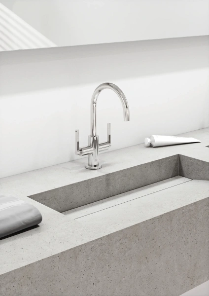 Смеситель для раковины Kludi Nova Fonte Puristic 201180515 фото в интернет-магазине «Wasser-Haus.ru»