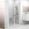 Душевая дверь в нишу Ravak CSD2-100 Transparent, профиль белый фото в интернет-магазине «Wasser-Haus.ru»
