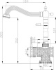 Смеситель Zorg Antic A 408K-BR для кухонной мойки фото в интернет-магазине «Wasser-Haus.ru»
