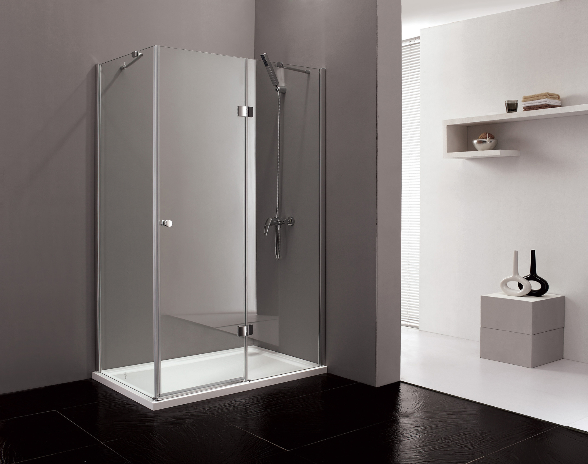 Душевой уголок Cezares Verona AH1 120/90 P Cr R фото в интернет-магазине «Wasser-Haus.ru»