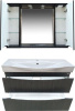 Мебель для ванной Misty Элвис 105 венге фото в интернет-магазине «Wasser-Haus.ru»
