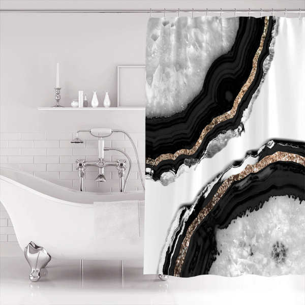 Штора для ванной Carnation Home Fashions Agate 180x240 фото в интернет-магазине «Wasser-Haus.ru»