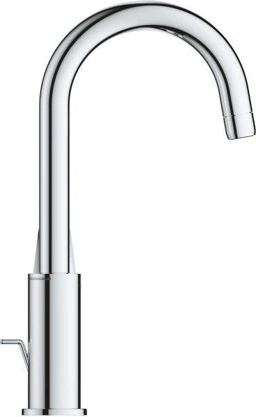 Смеситель для раковины Grohe BauEdge 23760001 с ограничителем температуры, хром фото в интернет-магазине «Wasser-Haus.ru»