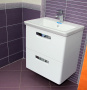 Мебель для ванной Roca Gap 60 белая матовая фото в интернет-магазине «Wasser-Haus.ru»