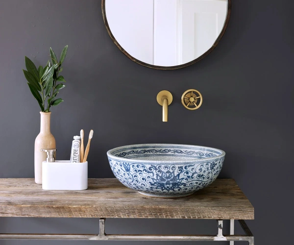 Раковина Bronze de Luxe Melody 2241 фото в интернет-магазине «Wasser-Haus.ru»