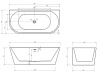 Акриловая ванна ABBER AB9216-1.7B фото в интернет-магазине «Wasser-Haus.ru»
