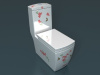 Унитаз-моноблок Arcus 050 white DW фото в интернет-магазине «Wasser-Haus.ru»