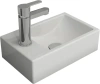 Рукомойник BOCCHI Mini 1418-001-0326 L, глянцевый белый фото в интернет-магазине «Wasser-Haus.ru»