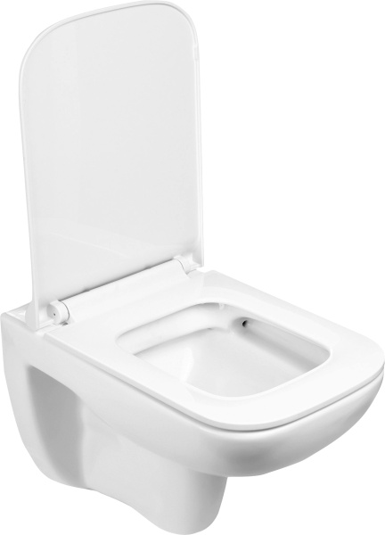 Унитаз подвесной Weltwasser WW SK Kehlbach 004GL-WT безободковый, с микролифтом, белый глянец фото в интернет-магазине «Wasser-Haus.ru»