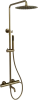 Душевая стойка Raiber Graceful RPG-006 матовое золото фото в интернет-магазине «Wasser-Haus.ru»